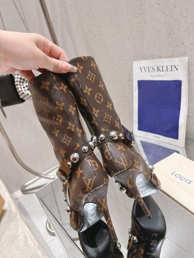 Louis Vuitton new 2025 new style high quality VIP1:1 high heel boots