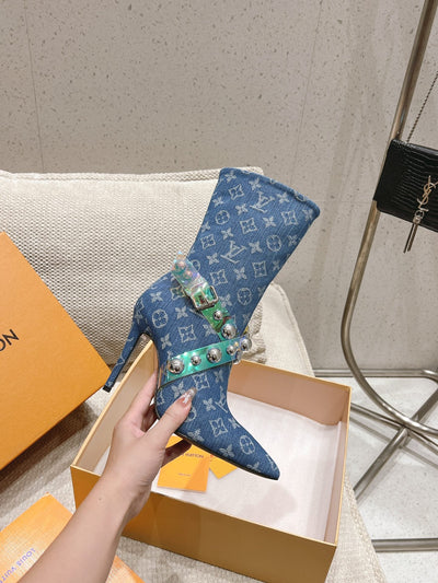 Louis Vuitton new 2025 new style high quality VIP1:1 high heel boots