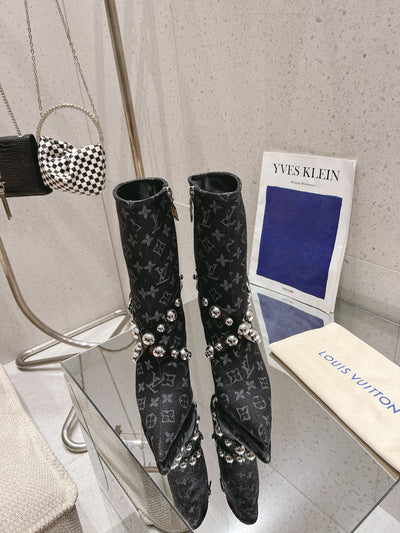 Louis Vuitton new 2025 new style high quality VIP1:1 high heel boots