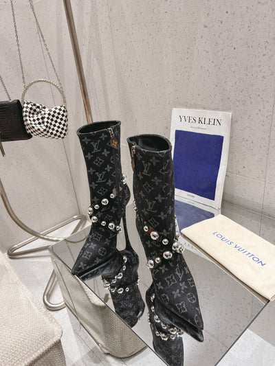 Louis Vuitton new 2025 new style high quality VIP1:1 high heel boots