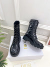 Dio* 2025 autumn and winter new VIP1:1 rattan check motorcycle boots